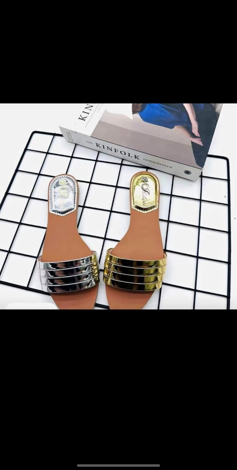 Tiered Multi-Strap Slides